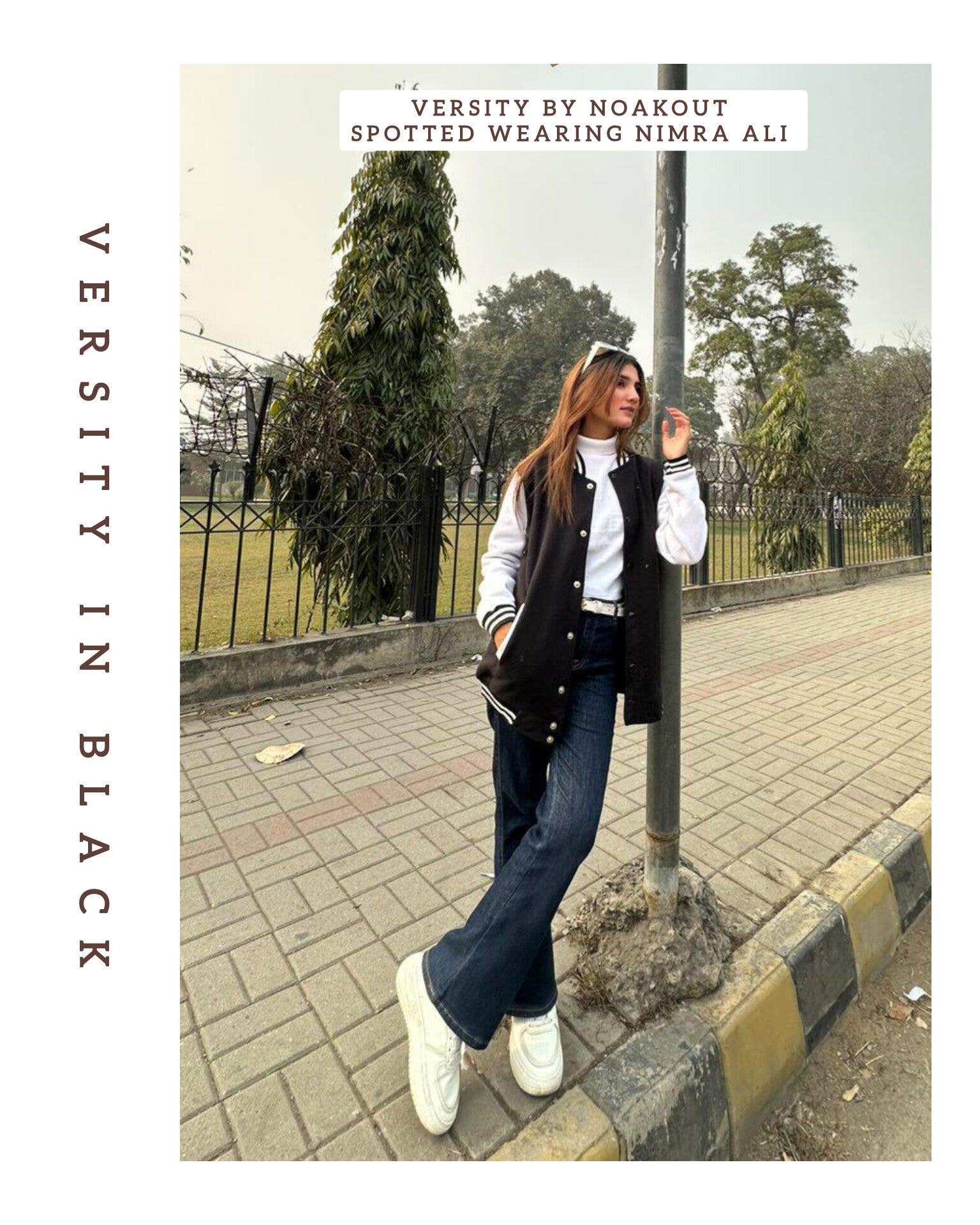 | VERSITY FLEECE JACKET | ~~ WINTER SALE ~~