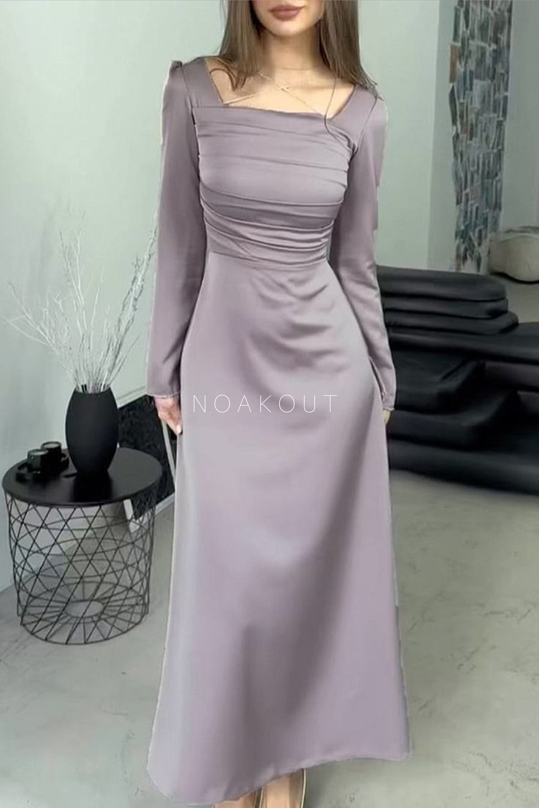 |• GORGE SILK DRESS •|