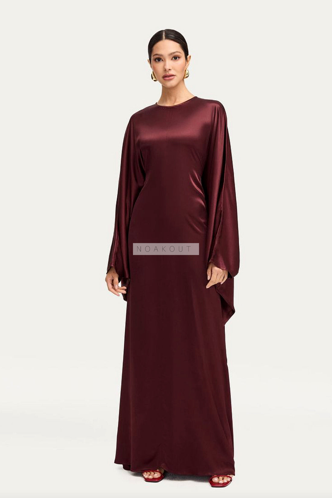 { ROMA DRESS IN SHORT SILK }