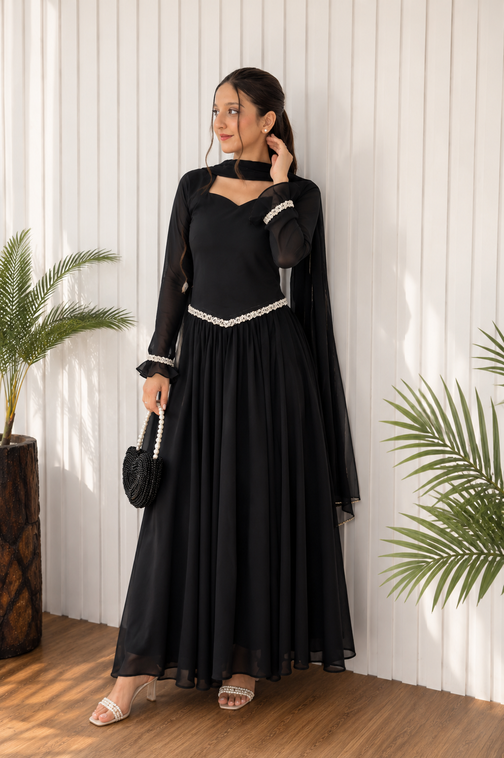 { CRYSTAL  CORSETTE DRESS }