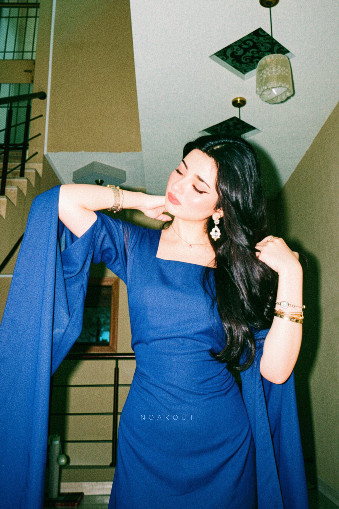 |STATEMENT SLEEVES DRESS|