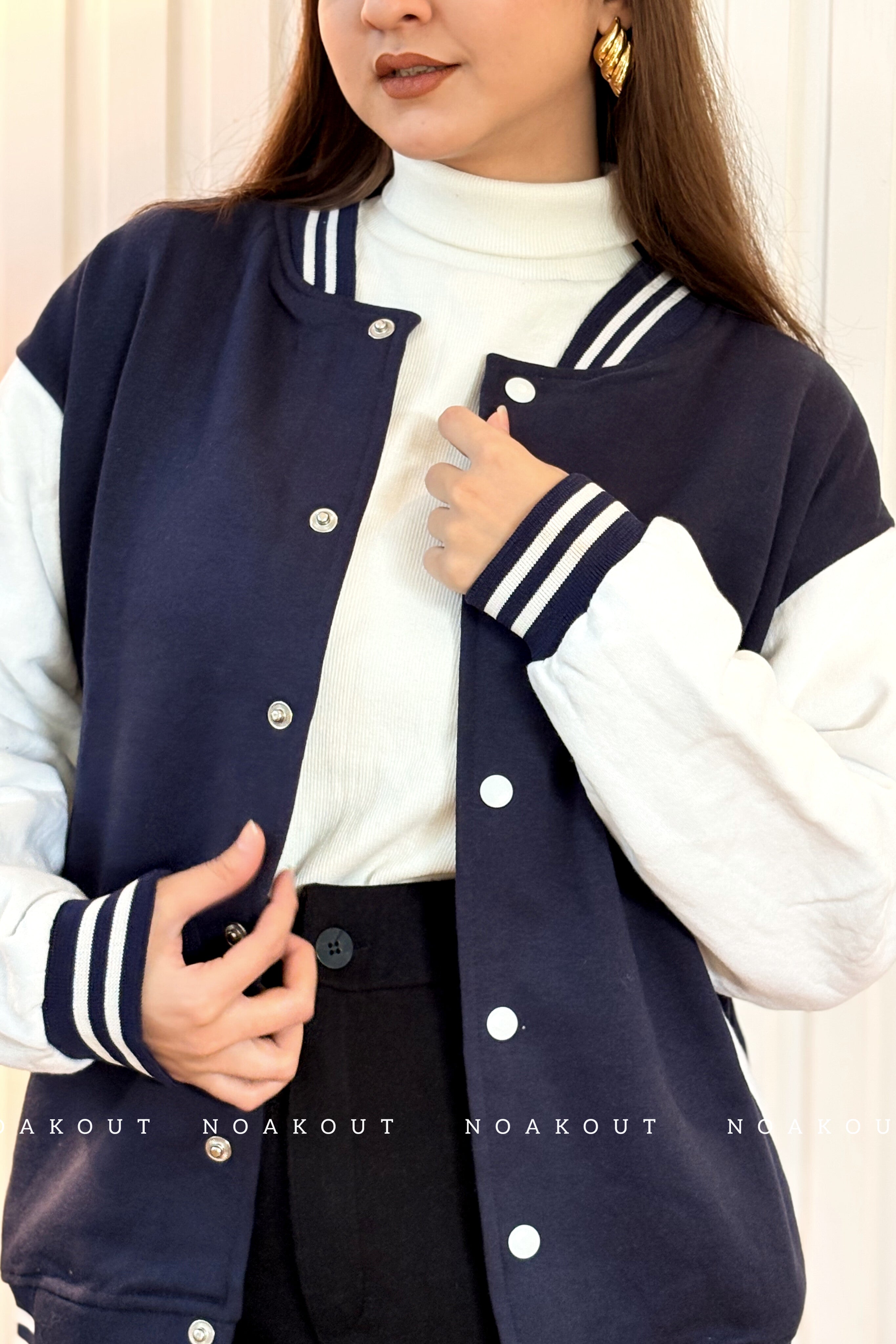 | VERSITY FLEECE JACKET | ~~ WINTER SALE ~~