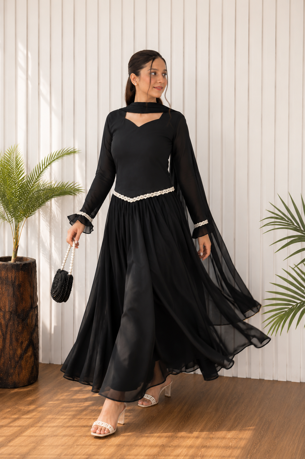{ CRYSTAL  CORSETTE DRESS }