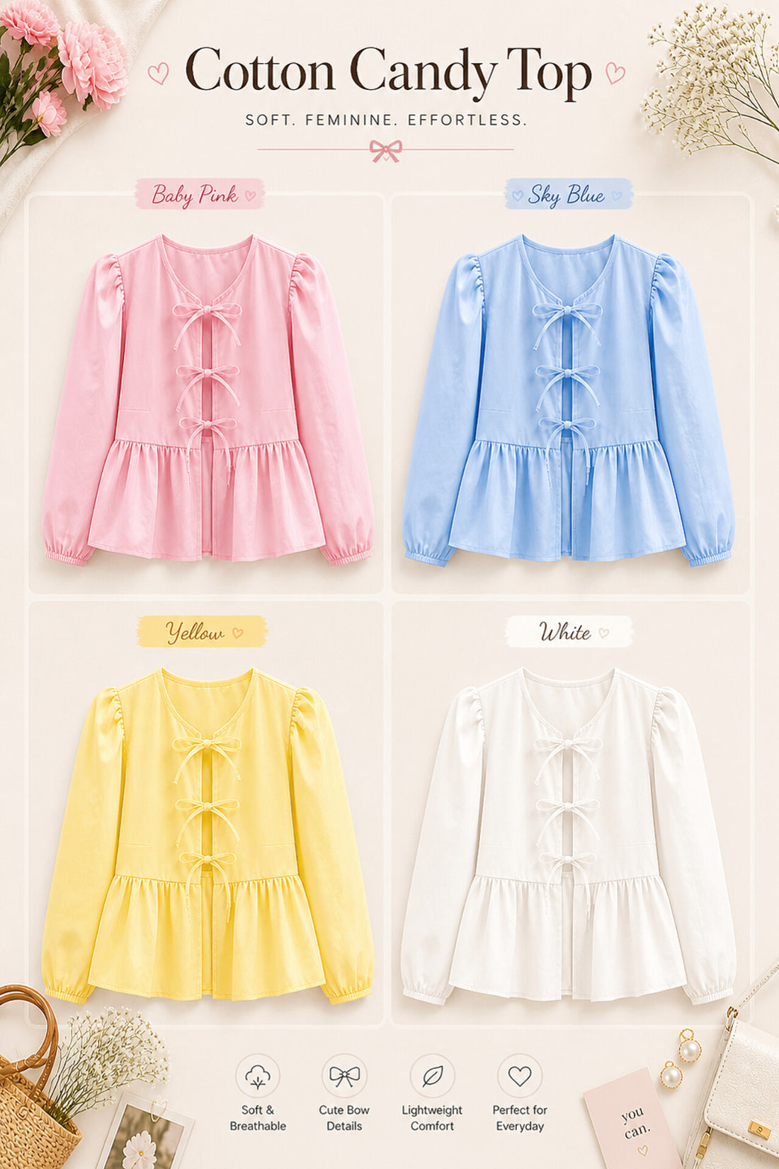 { COTTON CANDY TOP }