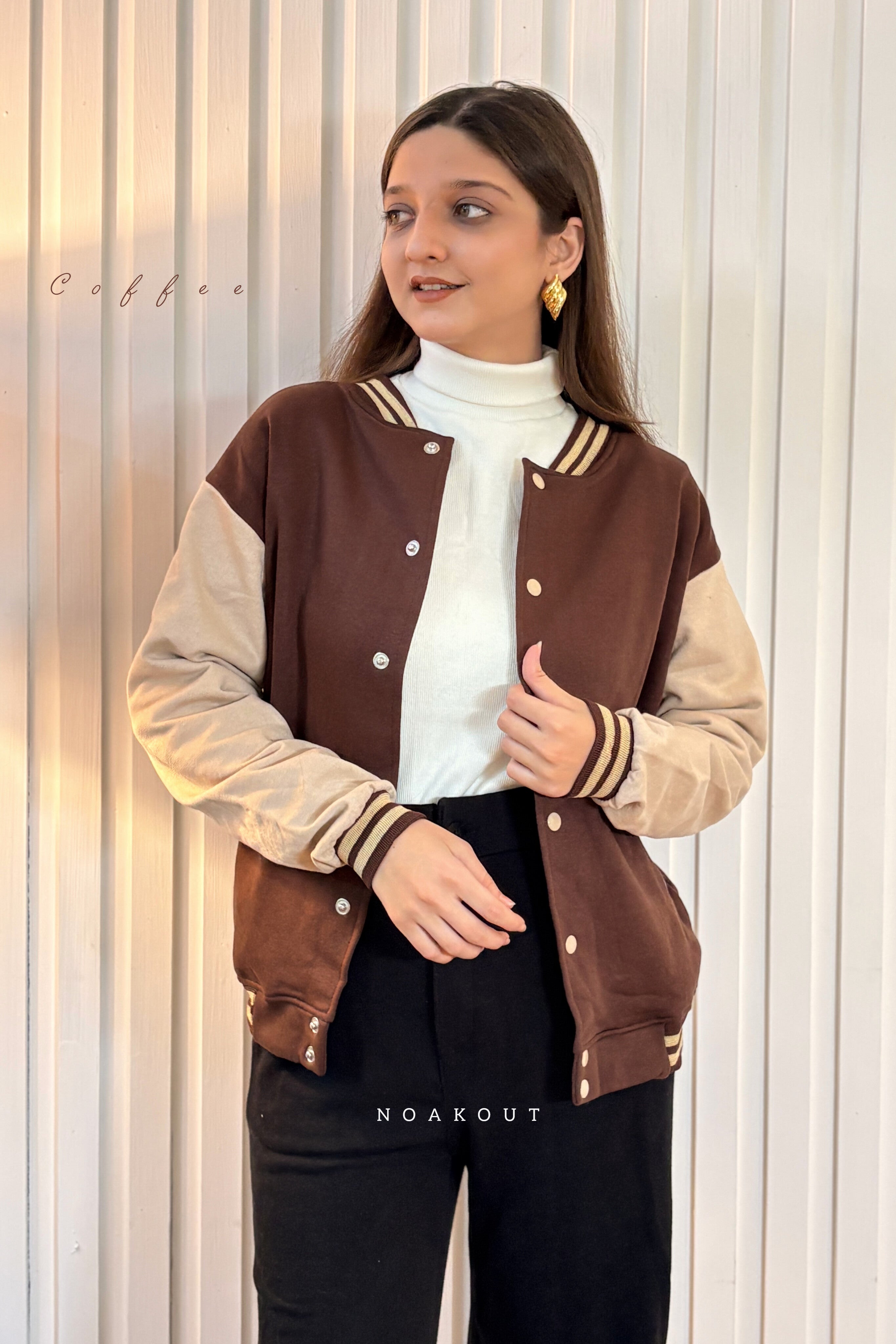 | VERSITY FLEECE JACKET | ~~ WINTER SALE ~~
