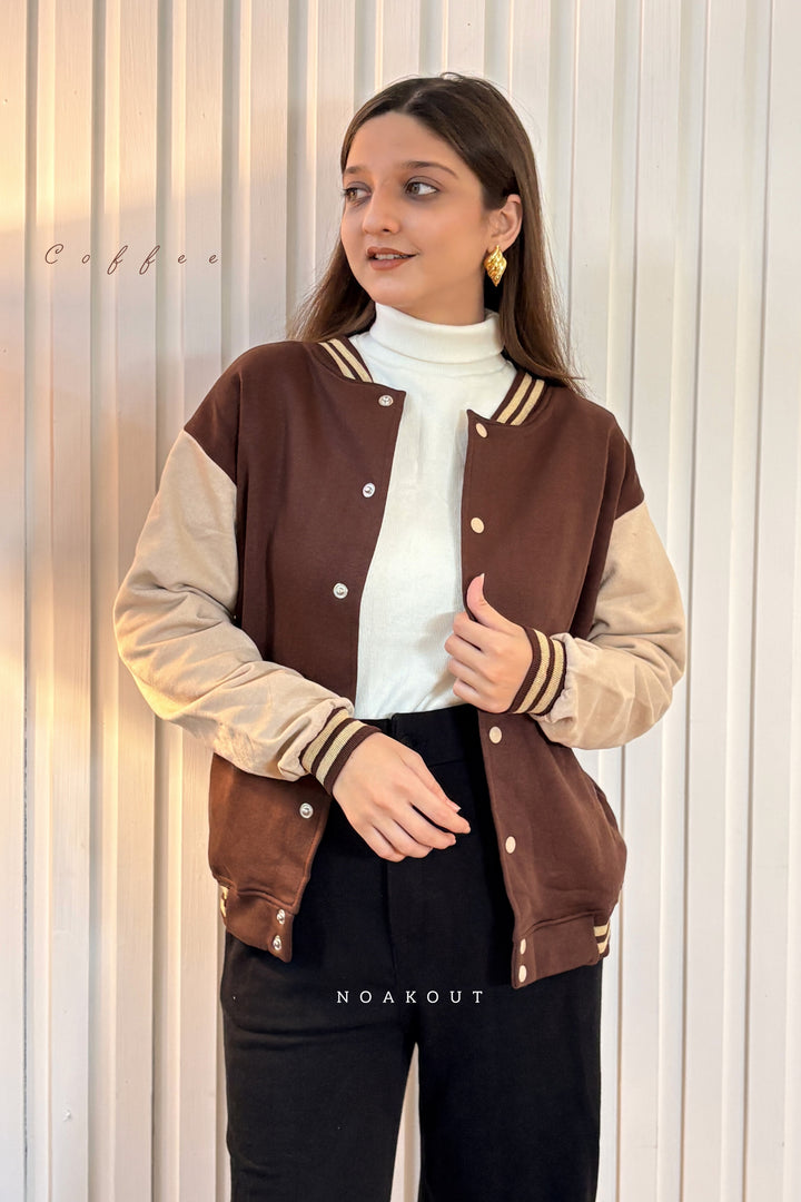 | VERSITY FLEECE JACKET | ~~ WINTER SALE ~~