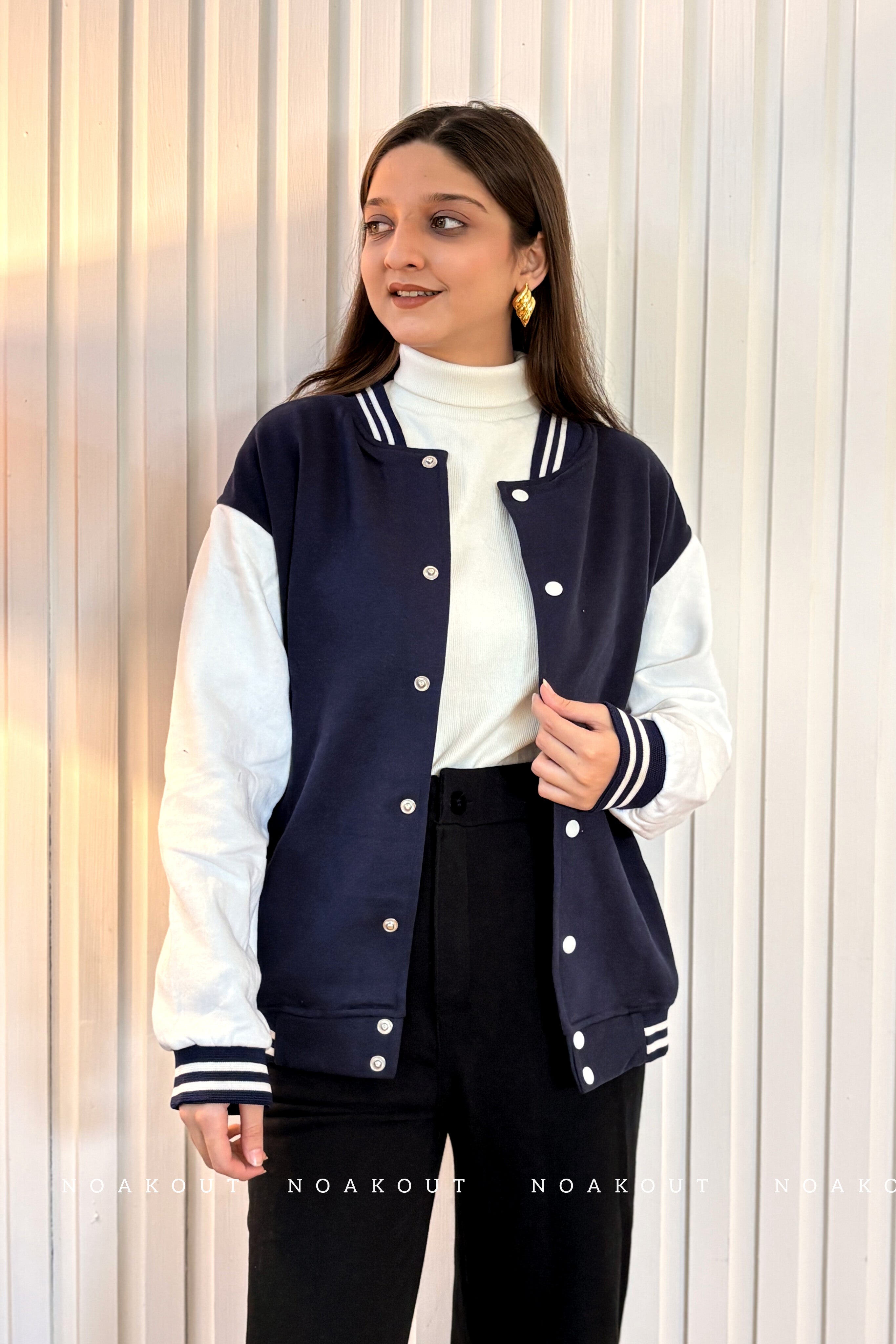 | VERSITY FLEECE JACKET | ~~ WINTER SALE ~~