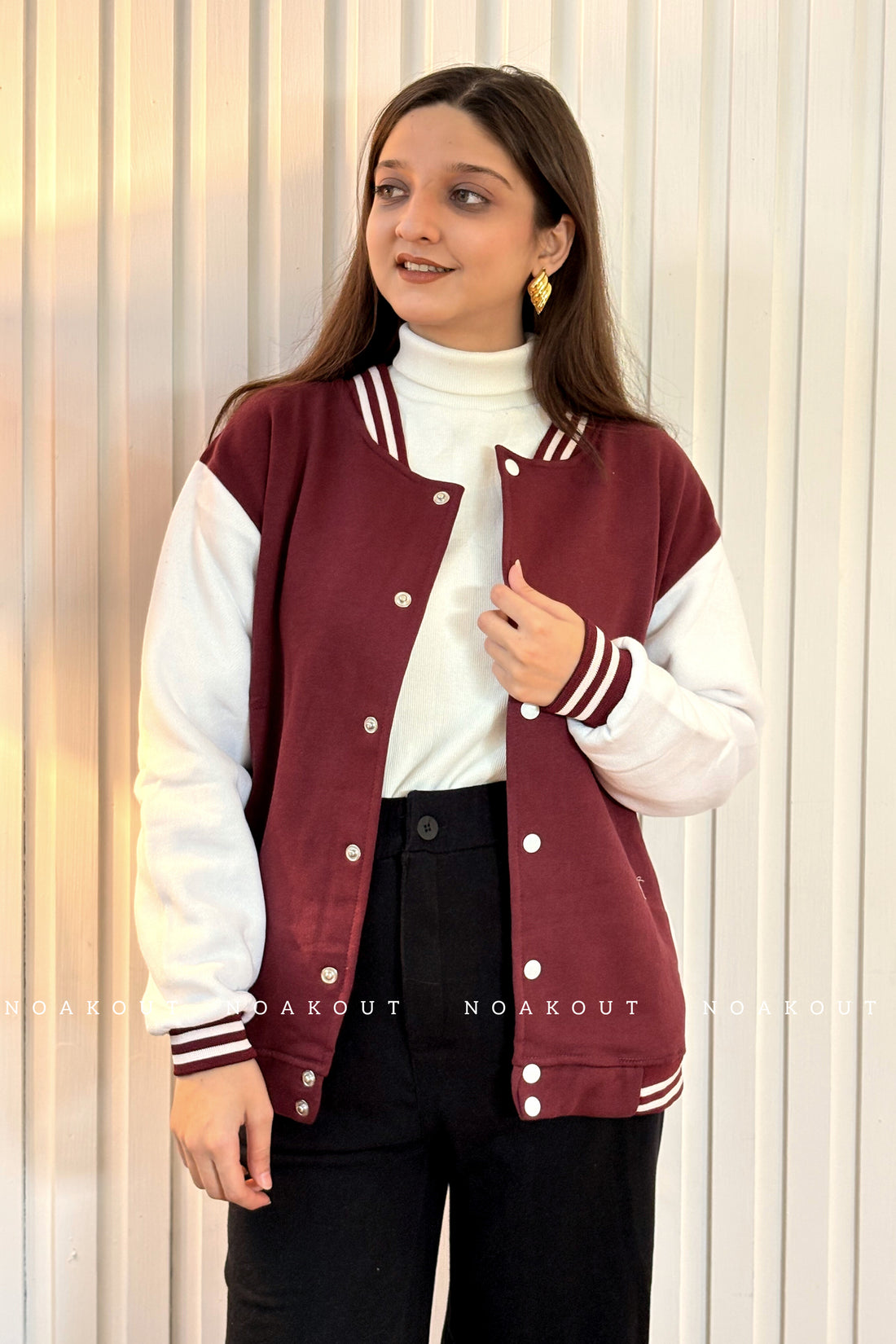 | VERSITY FLEECE JACKET | ~~ WINTER SALE ~~