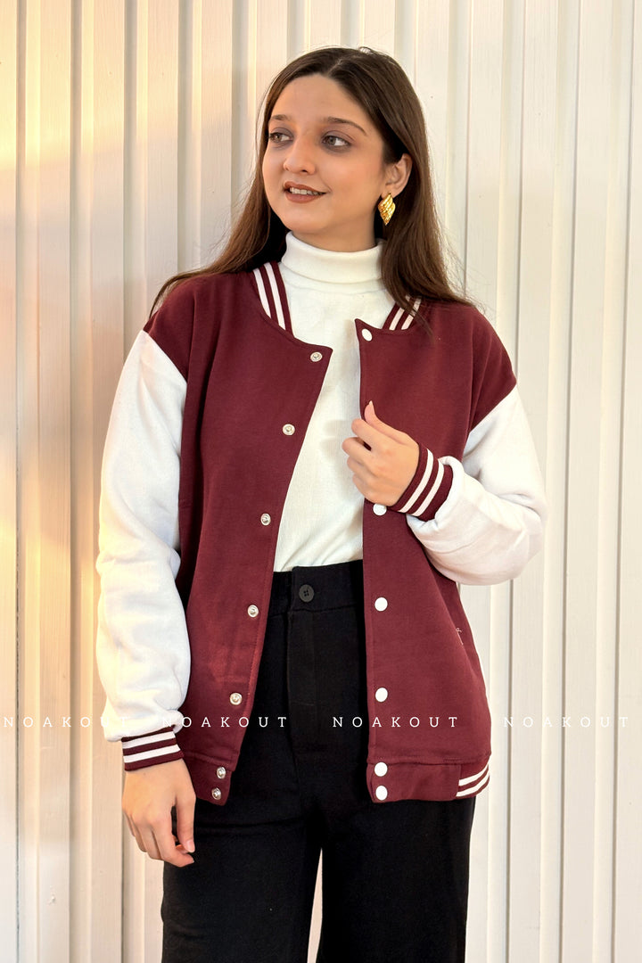 | VERSITY FLEECE JACKET | ~~ WINTER SALE ~~